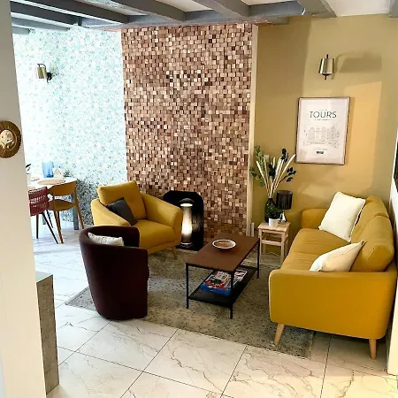 Lägenhet Douceur Tourangelle - Entre Loire Et Centre Tours