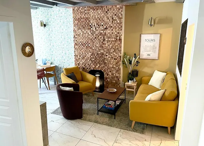 Апартаменты Douceur Tourangelle - Entre Loire Et Centre Тур